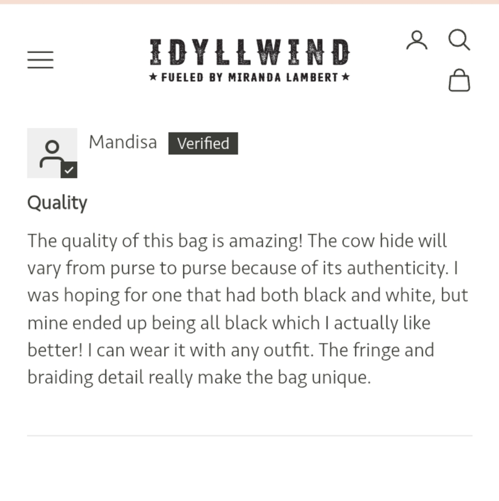 Idyllwind leather and cow hair large tote and wallet - Picture 7 of 16